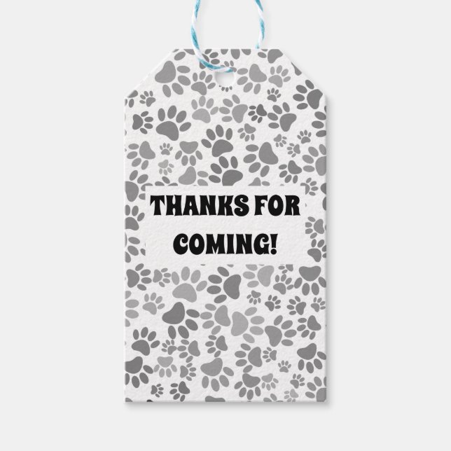 Farbtöne von Grauhundtafeln Geschenkanhänger (Vorderseite)