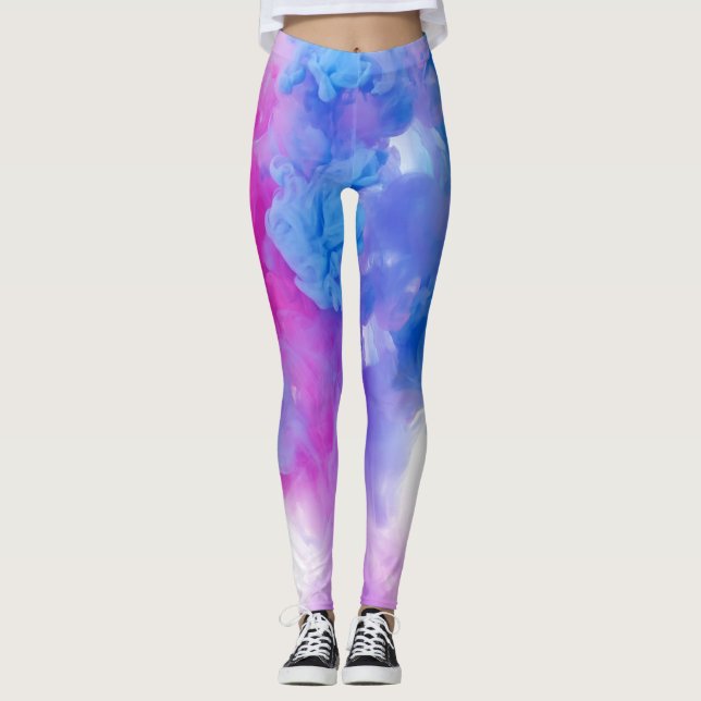 Farbtücher Leggings (Vorderseite)