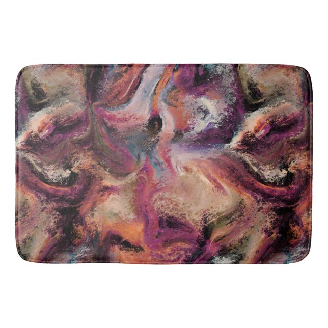 Farbtupfer Badematte (Vorderseite)