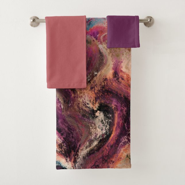 Farbtupfer Badhandtuch Set (Insitu)