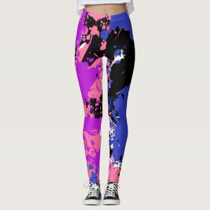 Farbtupfer Genderfluid - Stolz Leggings