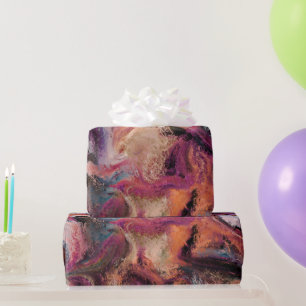 Farbtupfer Geschenkpapier