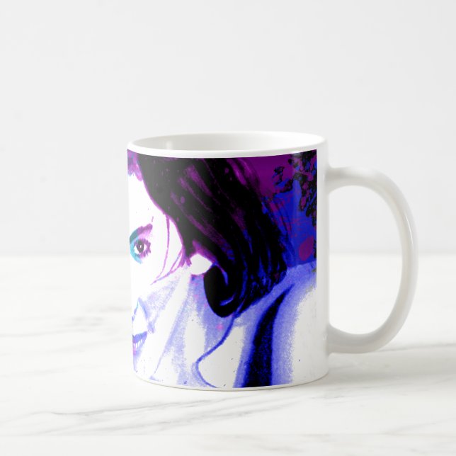 Farbtupfer Kaffeetasse (Rechts)