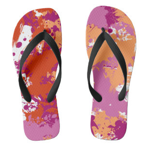 Farbtupfer   Lesbischer Stolz Flip Flops
