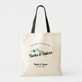 Farbturks und Caicos Hochzeitssalons, Tragetasche
