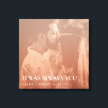 Farbüberlagerung Benutzerdefiniertes Foto - Neues  Leinwanddruck<br><div class="desc">Diese personalisierte,  stilvolle Wanddekoration ist in einem Schwarz-Weiß-Overlay des Fotos des Paares (besser,  um ein Schwarz-Weiß-Foto zu verwenden) und einer modernen Typografie gestaltet. Sie können diesen Leinwand mit Ihrem Foto,  Namen,  Anzahl der Jahre oder einer beliebigen benutzerdefinierten Nachricht bearbeiten.</div>