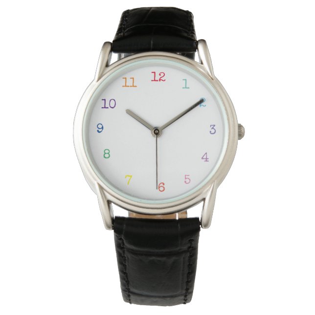 Farbuhr Armbanduhr (Vorderseite)
