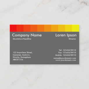 Farbvariationen 01 (60 % grau) visitenkarte