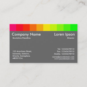 Farbvariationen 03 (60 % grau) visitenkarte