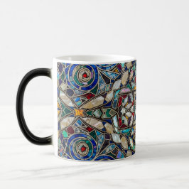 farbverändernder Mosaik-Buntglas-Keramikbecher Verwandlungstasse