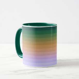 Farbverlauf Ombre Streifen liniert weich verschwom Tasse