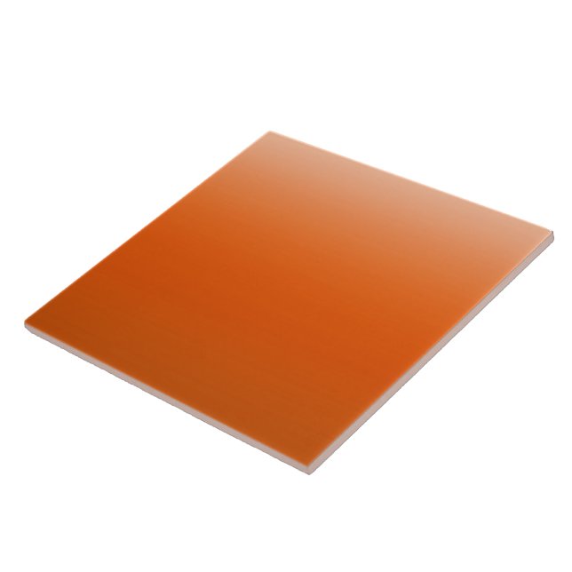 Farbverlauf Orange Fliese (Seite)