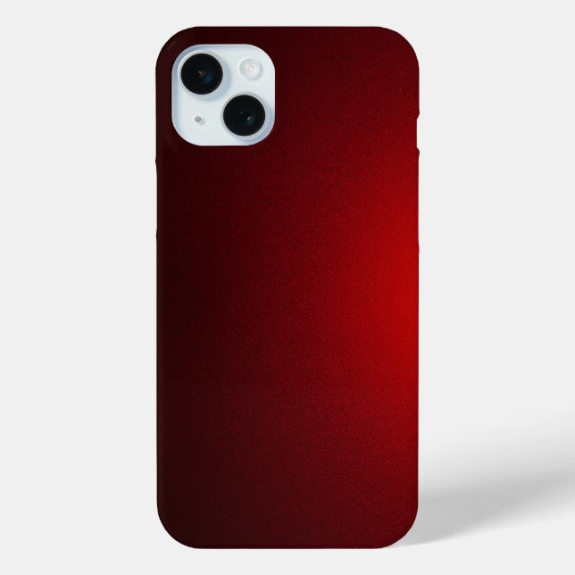 Farbverlauf rote Farbe  Case-Mate iPhone Hülle (Rückseite)