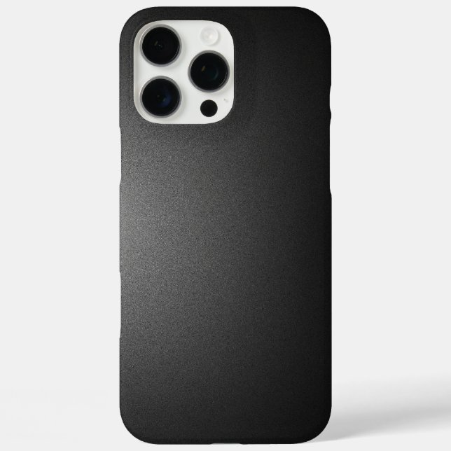 Farbverlauf schwarze Farbe  iPhone 16 Pro Max Hülle (Rückseite)