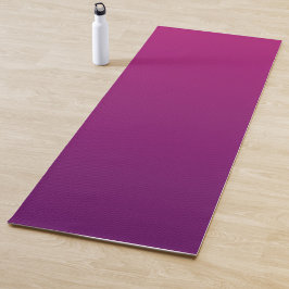 Farbverlauf von Augpflanze Yoga Mat Yogamatte