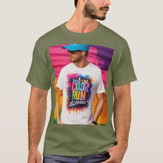 Farbverlaufslauf T-Shirt