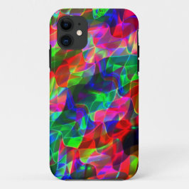 Farbvolle gekrümmte Dreiecke oder farbige Wellen. Case-Mate iPhone Hülle