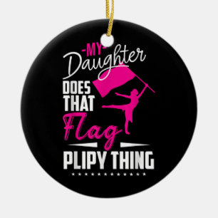 Farbwächter Mama Vater Meine Tochter macht diese  Keramik Ornament