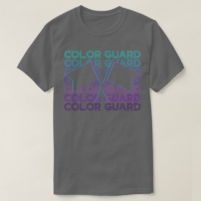 Farbwächter Retro-Geschenk T-Shirt (Design vorne)