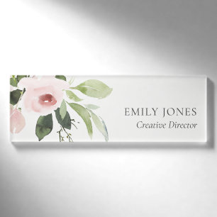 FARBWASCHWASCHEN-BLUSH-PINK-FLORALLBUNKCH NAMENSCHILD