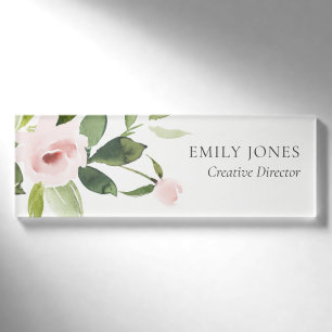 FARBWASCHWASCHEN-BLUSH-PINK-FLORALLBUNKCH NAMENSCHILD