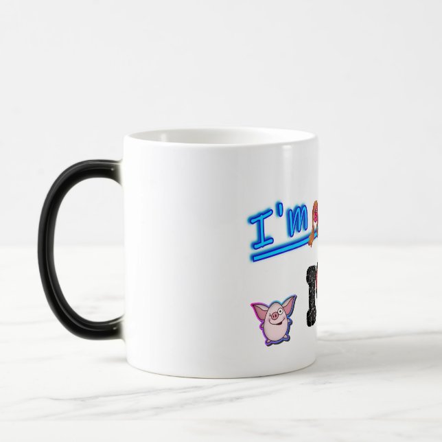 Farbwechsel-Tasse Verwandlungstasse (Links)