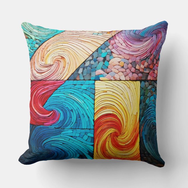 Farbwelle Kissen (Vorderseite)