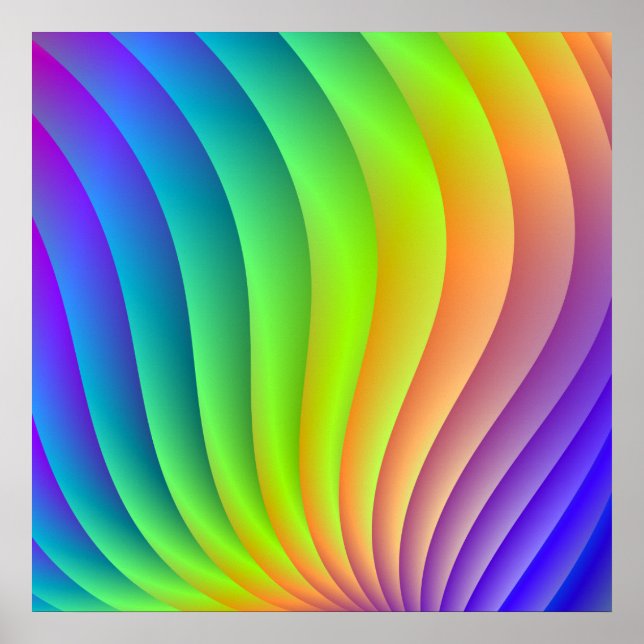 Farbwelle Poster (Vorne)