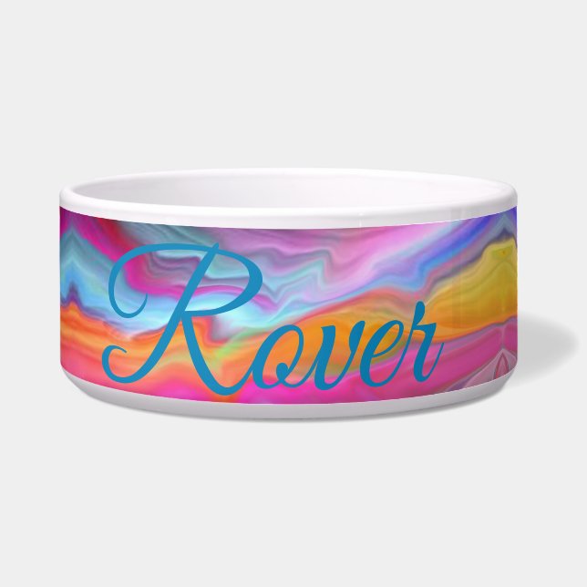 Farbwellen Napf (Vorderseite)