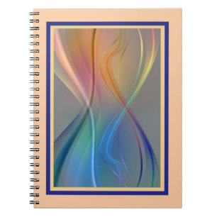 Farbwellen Notizblock