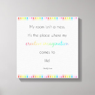 Farbzeit! Leinwanddruck