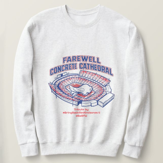 Farewell Concrete Tribute Sweatshirt (Design vorne)