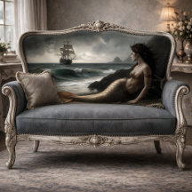 Farewell Voyage Mermaid Decoupage