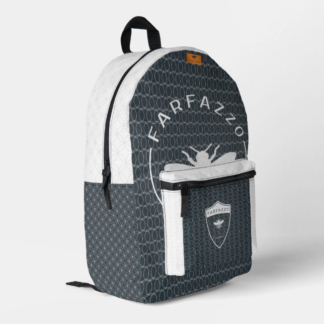 FARFAZZO BEDRUCKTER RUCKSACK (Rückseitige Ecke links)