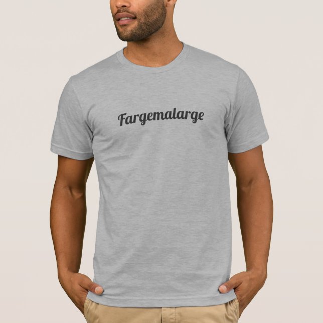 Fargemalarge T-Shirt (Vorderseite)