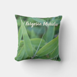 Fargesia murielae Bamboo Pflanze für Gärtner Kissen