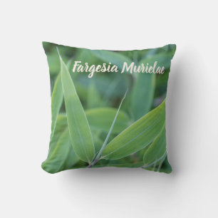 Fargesia murielae Bamboo Pflanze für Gärtner Kissen