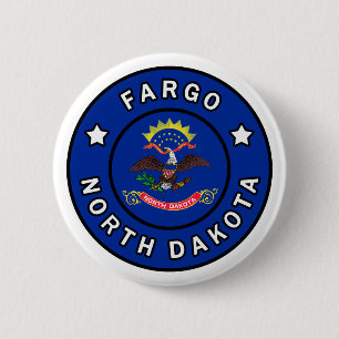 Fargo North Dakota Button