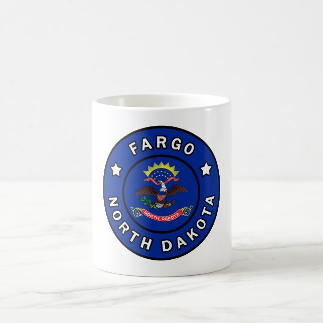 Fargo North Dakota Kaffeetasse (Mittel)