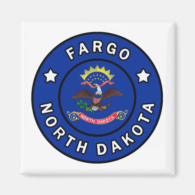 Fargo North Dakota Magnet (Vorne)