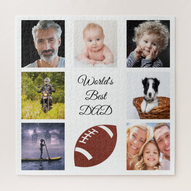 Farher Foto Collage weiß (Vertikal)