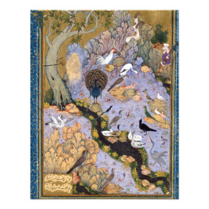 Farid AlLärm 'Attar das Zusammentreffen der Vöge Fotodruck