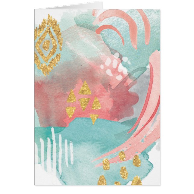 Faridas Abstrakt - Gereizte Farben (Vorne)