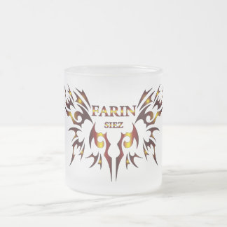 Farin Siez Glasbecher Mattglastasse