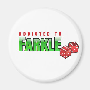 FARKLE - süchtig Magnet