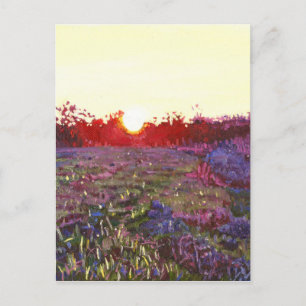 Farley Sonnenuntergang 2012 Postkarte