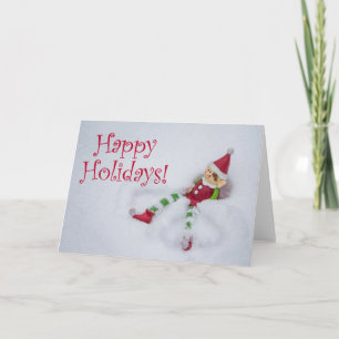 Farley the Elf Christmas Card Feiertagskarte
