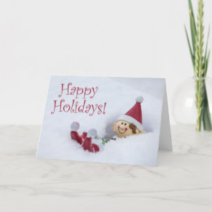 Farley the Elf Christmas Card Feiertagskarte