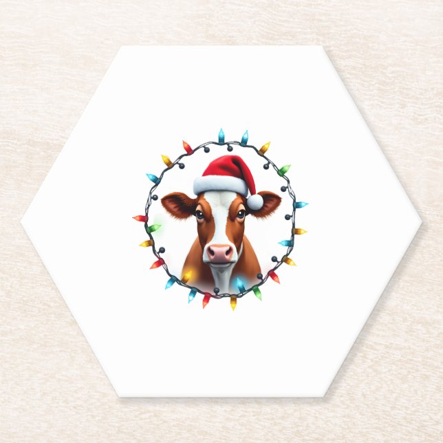 Farm Animal Xmas Pajamas Costume Farmer Christmas  Untersetzer (Vorderseite)