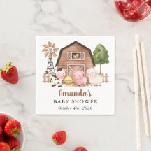 Farm Animals, Cute Animals, Barn, Baby Shower
